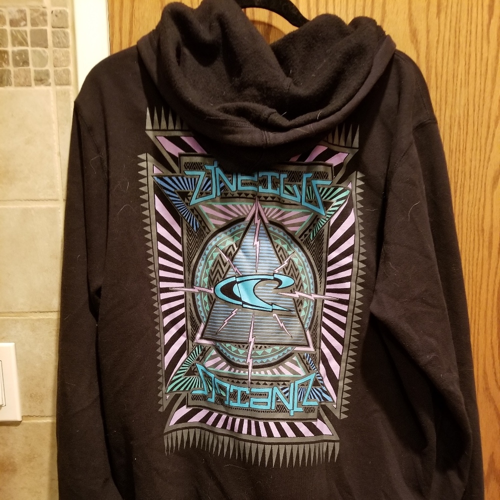 O'Neill Hoodie SweatShirt w/ Zipper XL